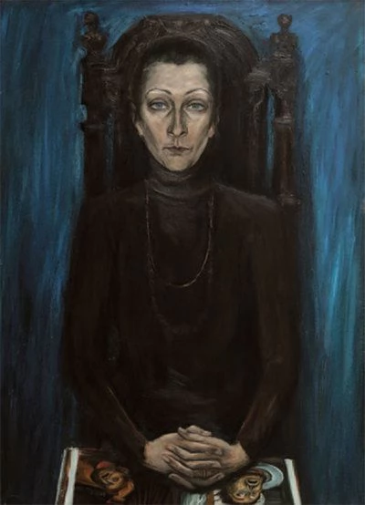 Г.Е. Новикова. «Портрет искусствоведа Тамары Драницы». 1977 - 1978