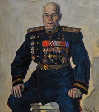 Портрет маршала П.С.Рыбалко. 1947