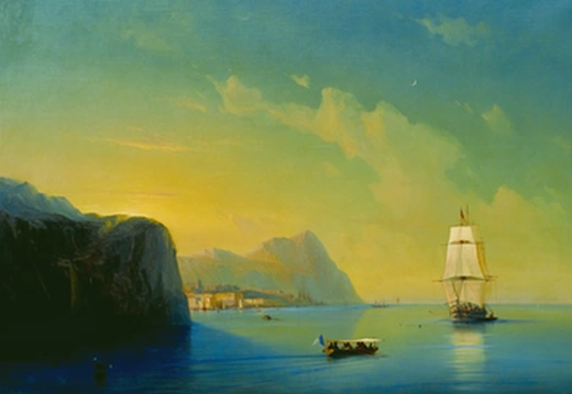 Итальянское побережье. 1854