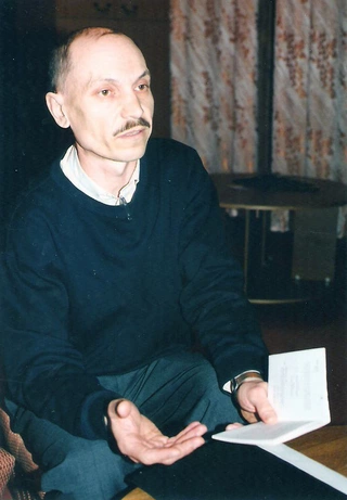 Евгений Минияров. Презентация книги «Ода математической лингвистике». 1998