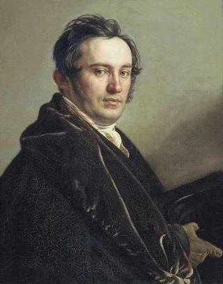 Портрет конференц-секретаря Академии художеств В.И. Григоровича. 1818