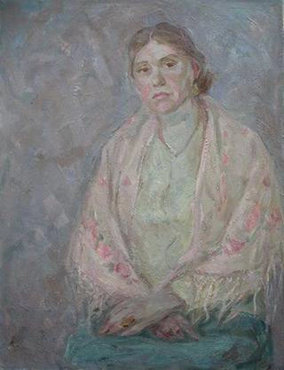 Женский портрет. 1976