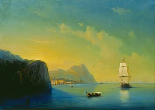 Итальянское побережье. 1854