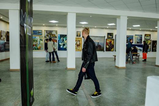 Экспозиция «Живопись» на VIII Межрегиональной молодежной художественной выставке «Аз.Арт.Сибирь – 2017»