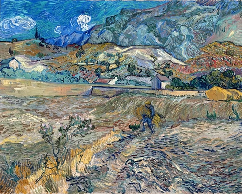 Пейзаж в Сен-Реми. 1889